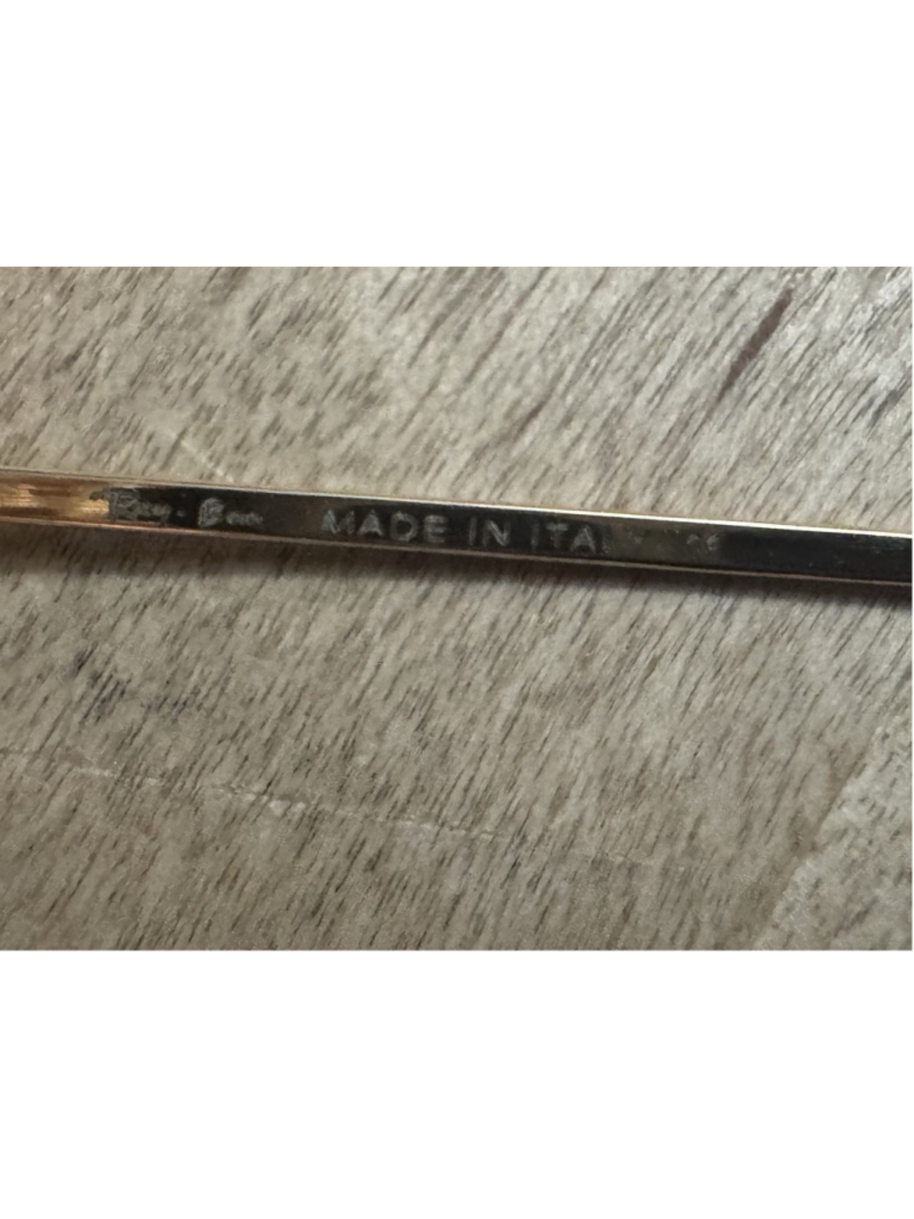RAY-BAN Round Double Bridge Gold Tone Sunglasses - Picture 8 of 10